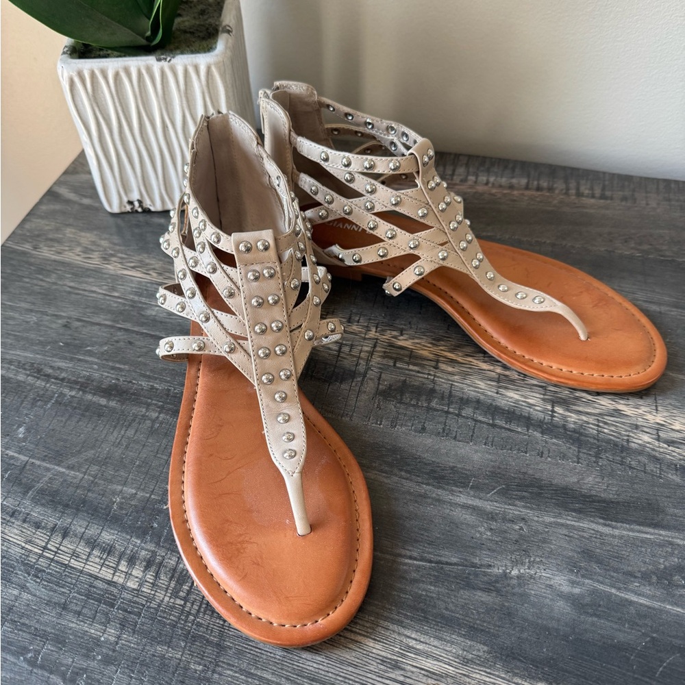 Gianni Bini Stud Gladiator sandals size 9